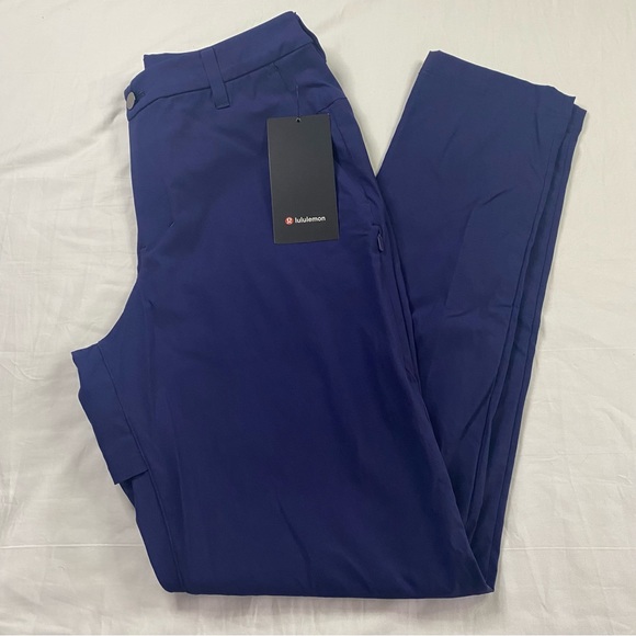 Lululemon Commission Golf Pant 32 NISE Night Sea Navy Blue Size 28